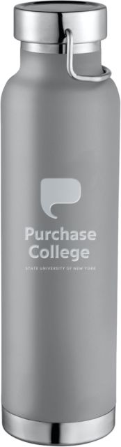 Purchase College Thor Copper Vacuum Insulated Bottle 22oz Purchase College with Icon Stacked Engraved - ONLINE ONLY