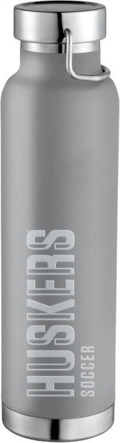 Nebraska Thor Copper Vacuum Insulated Bottle 22oz Huskers Soccer Engraved - ONLINE ONLY