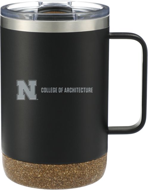 Nebraska Valhalla Vacuum Insulated Camp Mug 14oz N College of Architecture Flat Engraved - ONLINE ONLY