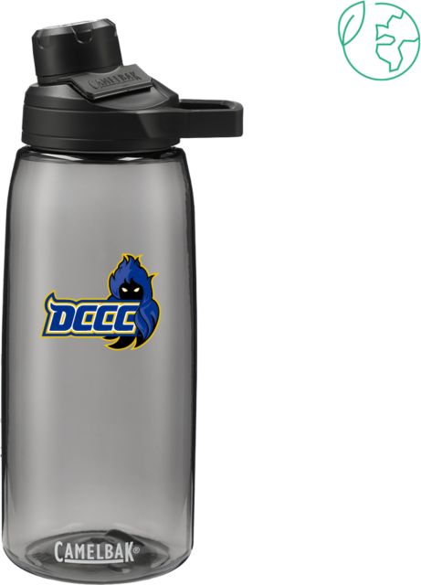 Delaware CC CamelBak Eddy Titan Renew Bottle 32oz DCCC Wordmark with Mascot - ONLINE ONLY