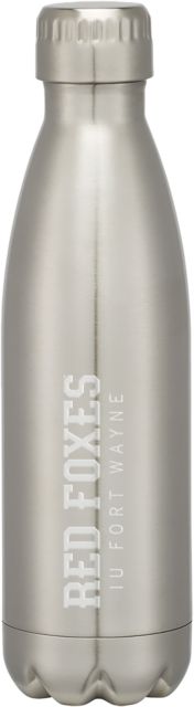 Indiana Swig Stainless Bottle 16oz IU Fort Wayne Red Foxes Engraved - ONLINE ONLY