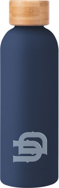 Univ of Dallas Blair Stainless Bottle w/ Bamboo Lid 17 oz University of Dallas UD Engraved - ONLINE ONLY