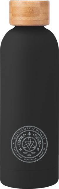 Univ of Dallas Blair Stainless Bottle w/ Bamboo Lid 17 oz University of Dallas Seal Engraved - ONLINE ONLY