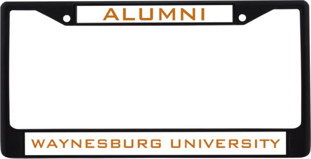 Waynesburg Alumni Metal License Plate Frame in Alumni - ONLINE ONLY