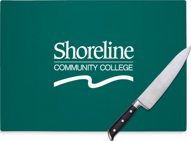 Shoreline Cutting Board Shoreline Community College Primary Word mark - ONLINE ONLY