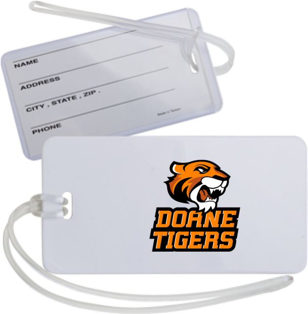 Doane Univ Luggage Tag Thomas Doanes Tigers - ONLINE ONLY