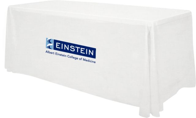 Albert Einstein 6 foot Table Throw Einstein Logo - ONLINE ONLY