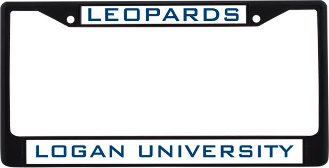 Logan Metal License Plate Frame in Leopards - ONLINE ONLY