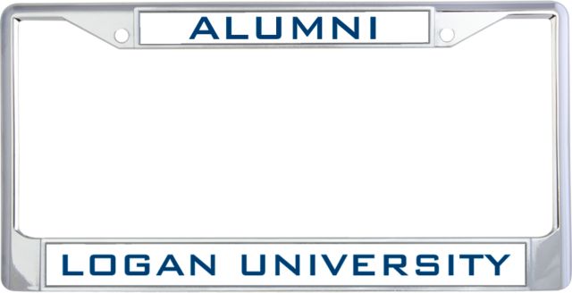 Logan Alumni Metal License Plate Frame in Alumni - ONLINE ONLY