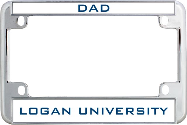 Logan Metal Motorcycle License Plate Frame in Dad - ONLINE ONLY