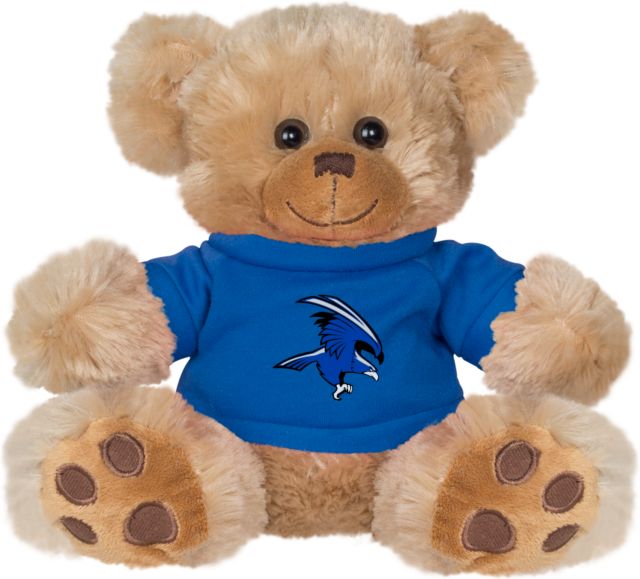 Solano Plush Big Paw 8 1/2 inch Bear w/Royal Shirt Solano Community College Falcon - ONLINE ONLY