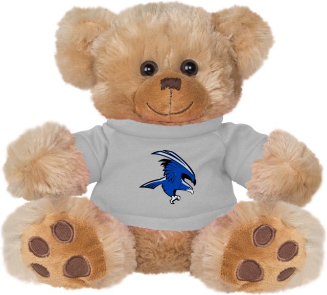 Solano Plush Big Paw 8 1/2 inch Bear w/Grey Shirt Solano Community College Falcon - ONLINE ONLY