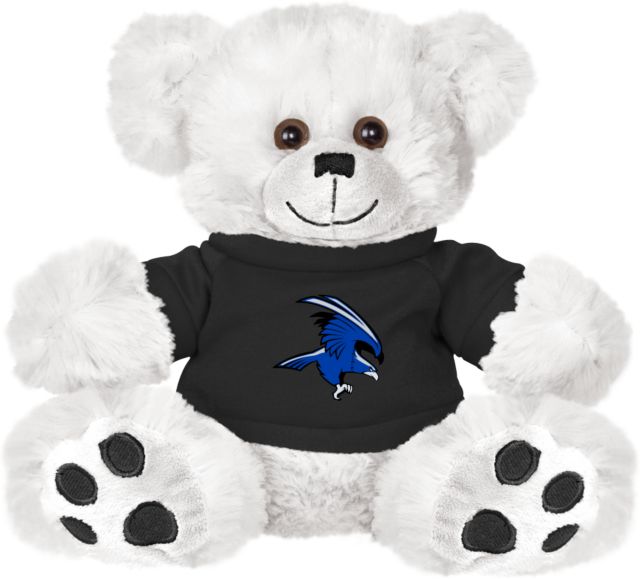 Solano Plush Big Paw 8 1/2 inch Bear w/Black Shirt Solano Community College Falcon - ONLINE ONLY