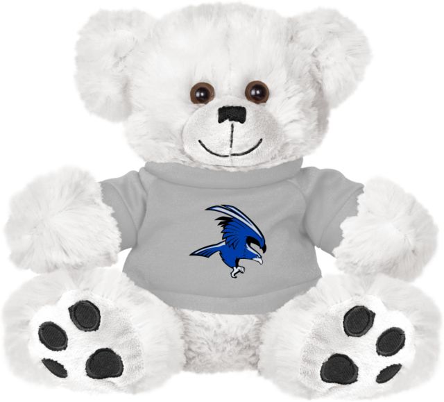 Solano Plush Big Paw 8 1/2 inch Bear w/Grey Shirt Solano Community College Falcon - ONLINE ONLY
