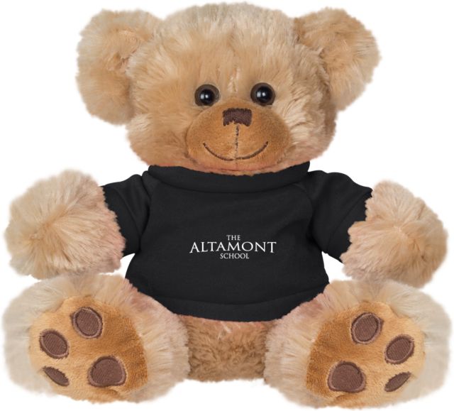 Altamont School Plush Big Paw 8 1/2 inch Bear w/ Shirt Primary - ONLINE ONLY