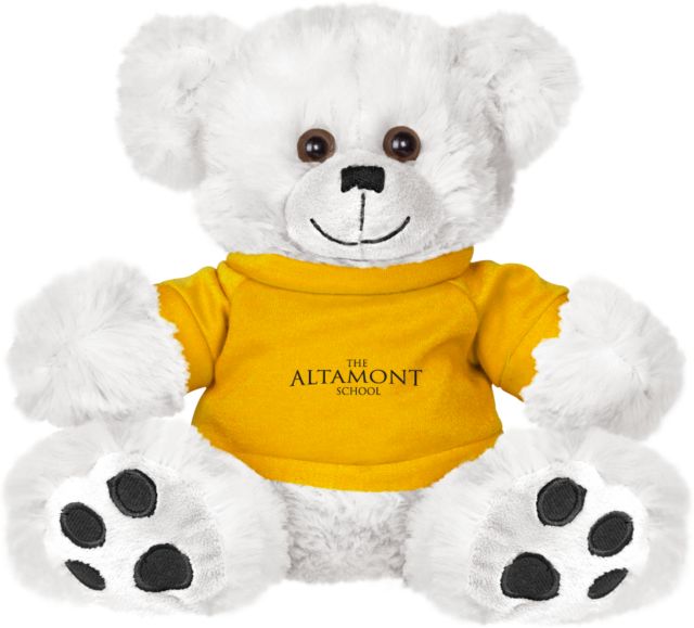 Altamont School Plush Big Paw 8 1/2 inch Bear w/ Shirt Primary - ONLINE ONLY