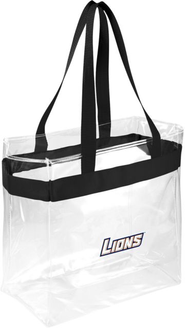 Nassau CC Game Day Clear Stadium Tote Lions - ONLINE ONLY