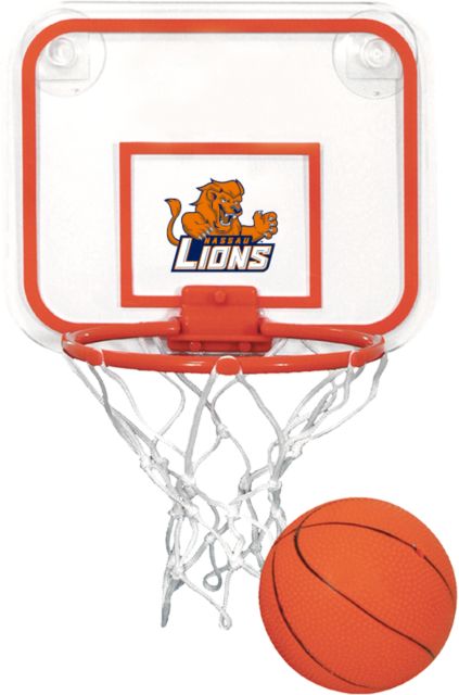Nassau CC Mini Basketball & Hoop Set Primary Mark - ONLINE ONLY