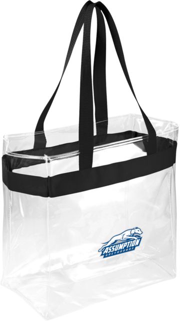 Assumption Game Day Clear Stadium Tote Assumption University Greyhound Logo - ONLINE ONLY