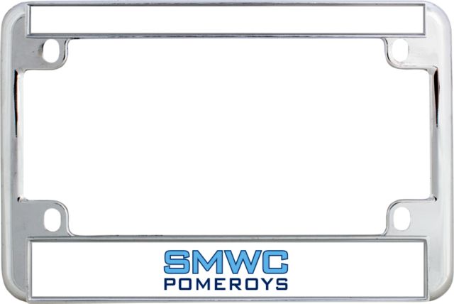 St Mary of the Woods Metal Motorcycle License Plate Frame in Primary Mark - ONLINE ONLY