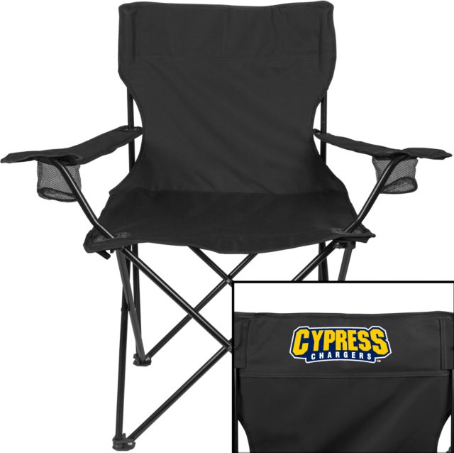 Cypress College Deluxe Captains Chair Cypress Chargers Banner Wordmark - ONLINE ONLY