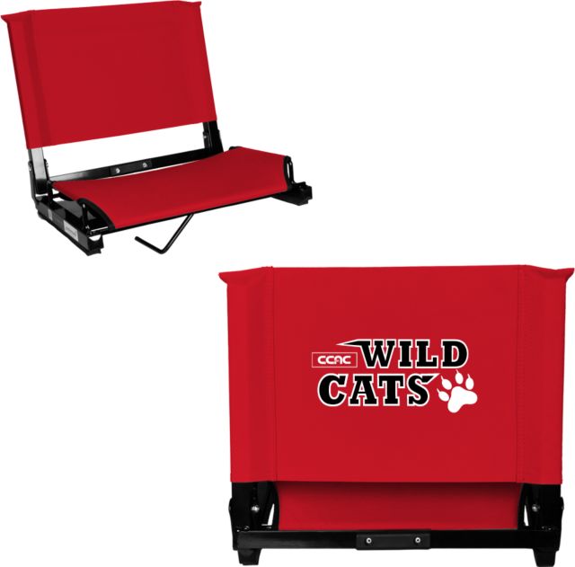 CCAC Stadium Chair Stacked Wordmark - ONLINE ONLY