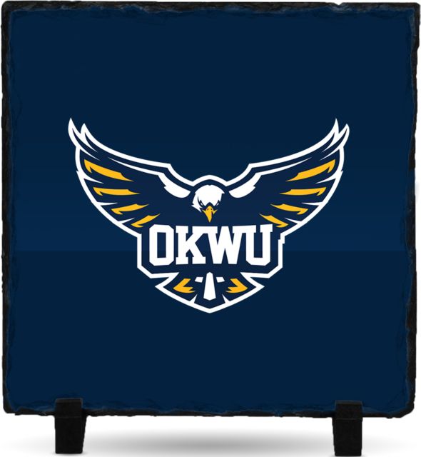 Oklahoma Wesleyan Photo Slate Primary Logomark Tent - ONLINE ONLY