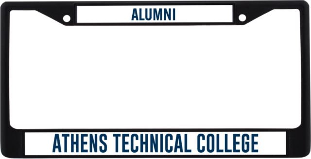 Athens Technical Mom Metal License Plate Frame in Athens Technical College Flat Mark - ONLINE ONLY