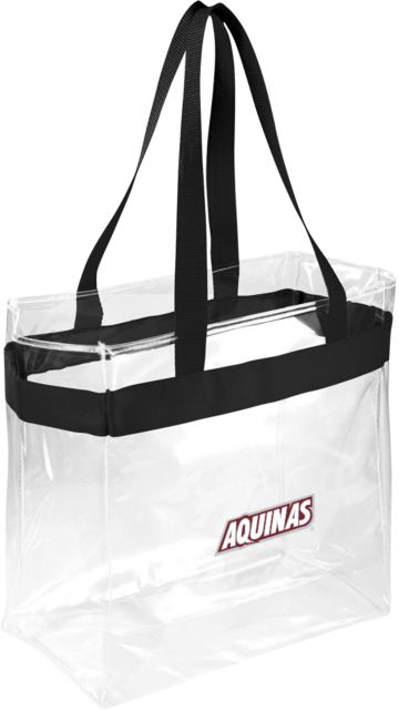 Aquinas College Game Day Clear Stadium Tote Wordmark - ONLINE ONLY