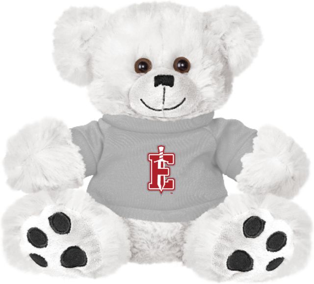 PennWest Edinboro Plush Big Paw 8 1/2 inch Bear w/ Shirt Edinboro E Sword Mark - ONLINE ONLY