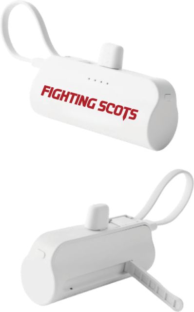 PennWest Edinboro Sidekick 4500 mAh Power Bank Edinboro Fighting Scots Flat Wordmark - ONLINE ONLY