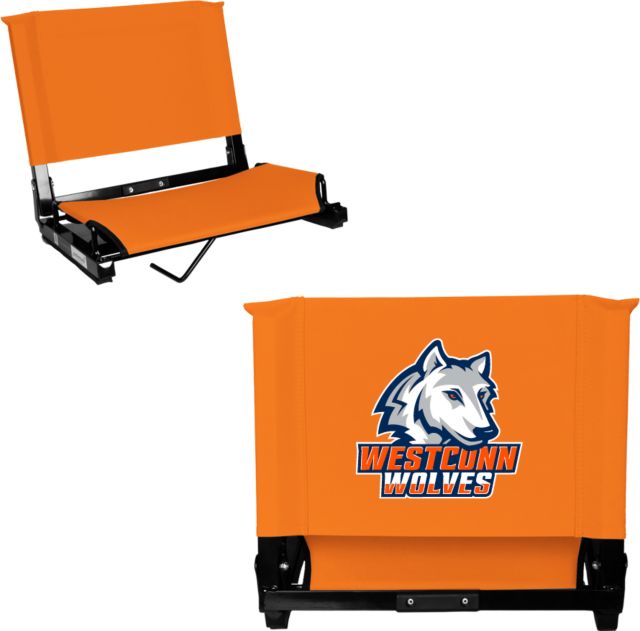Western Connecticut Stadium Chair Westconn Wolves Athletic Mark - ONLINE ONLY