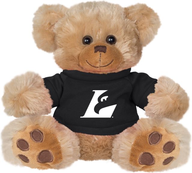 Wisconsin La Crosse Plush Big Paw 8 1/2 inch Bear w/Black Shirt Eagle L - ONLINE ONLY