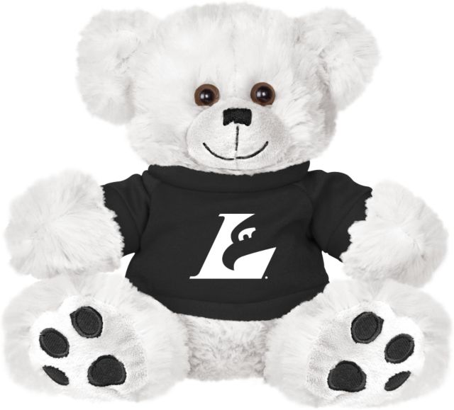 Wisconsin La Crosse Plush Big Paw 8 1/2 inch Bear w/Black Shirt Eagle L - ONLINE ONLY