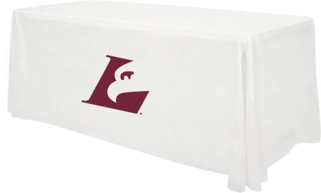 Wisconsin La Crosse 6 foot Table Throw Eagle L - ONLINE ONLY