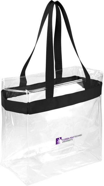 Florida Poly Univ Game Day Clear Stadium Tote Primary Mark - ONLINE ONLY