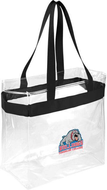 Tougaloo Game Day Clear Stadium Tote Athletic Mark - ONLINE ONLY