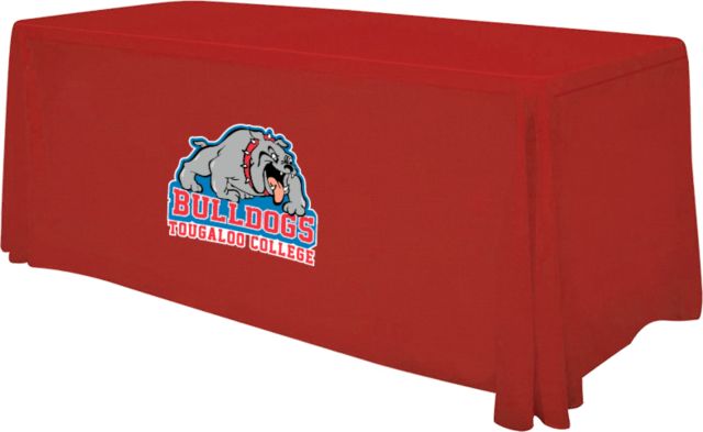 Tougaloo 6 foot Table Throw Athletic Mark Embroidery - ONLINE ONLY