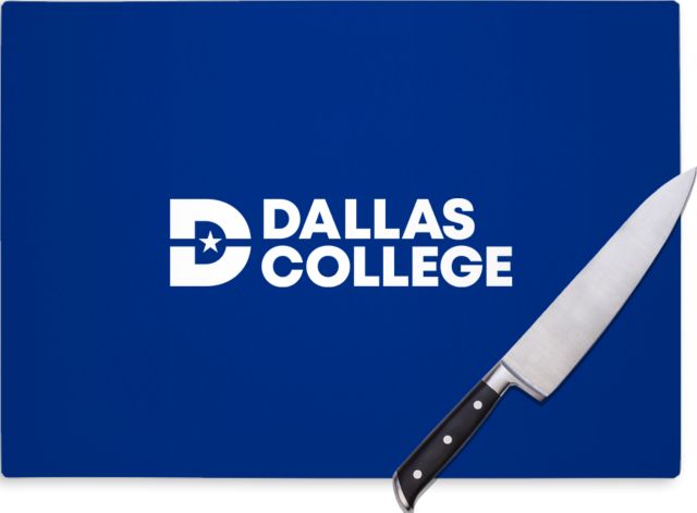 Dallas College Cutting Board Primary Mark - ONLINE ONLY