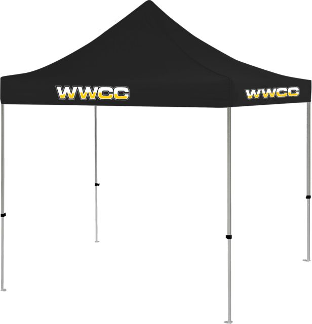 Walla Walla 9 ft x 9 ft Tent WWCC Logo - ONLINE ONLY