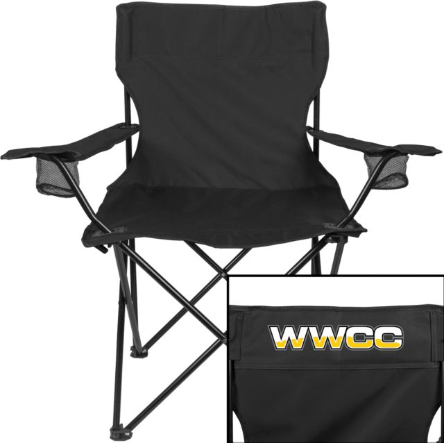 Walla Walla Deluxe Captains Chair WWCC Logo - ONLINE ONLY