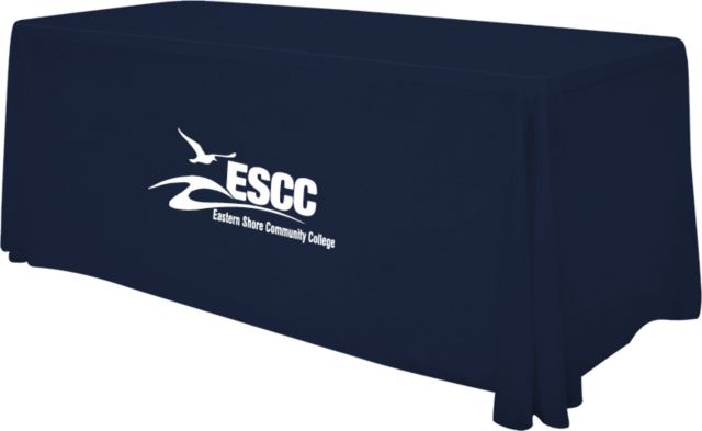 ESCC 6 foot Table Throw Primary Logo - ONLINE ONLY