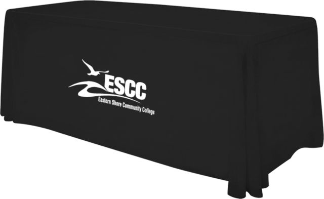 ESCC 6 foot Table Throw Primary Logo - ONLINE ONLY