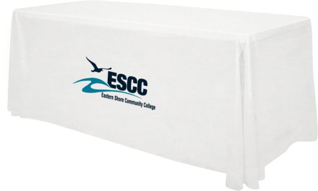 ESCC 6 foot Table Throw Primary Logo - ONLINE ONLY