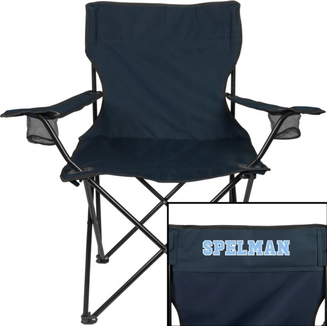 Spelman College Deluxe Captains Chair Spelman Wordmark - ONLINE ONLY