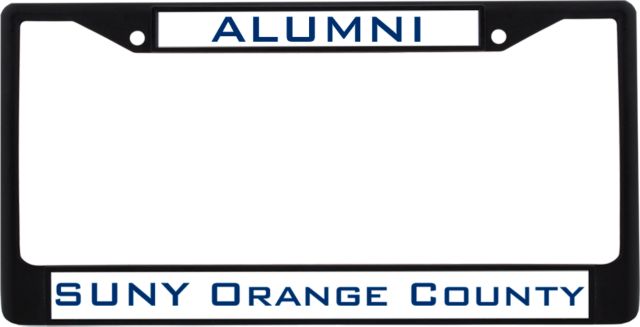 SUNY County CC Alumni Metal License Plate Frame in Alumni - ONLINE ONLY