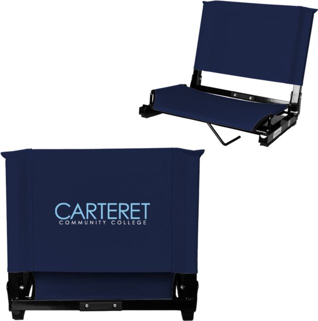 Carteret Stadium Chair Wordmark - ONLINE ONLY