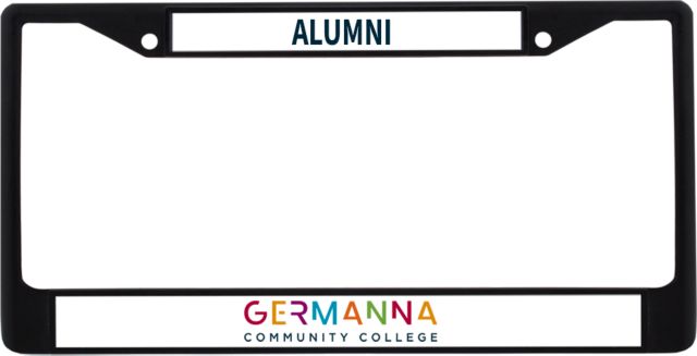 Germanna Alumni Metal License Plate Frame in Germanna Community College - ONLINE ONLY