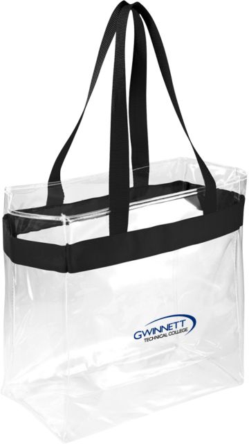 Gwinnett Tech Game Day Clear Stadium Tote Gwinnett Technical College - ONLINE ONLY