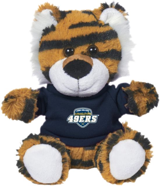 Yuba Plush 6 inch Terrific Tiger w/Navy Shirt Yuba College Athletic 49ers - ONLINE ONLY